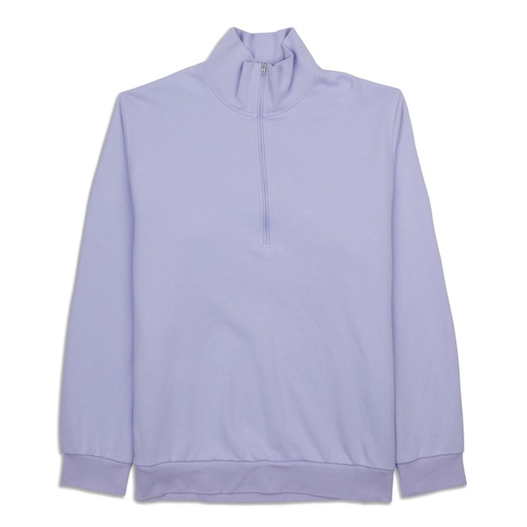 Lululemon French Terry Oversized Half Zip size x-small - Picture 1 of 8